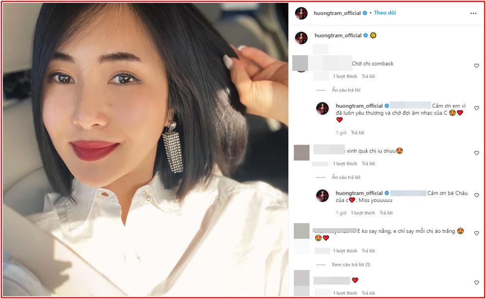 Hương Tràm úp mở thời điểm tái xuất làng nhạc Việt Nam?-2