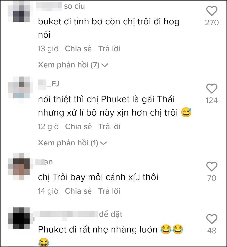 Diễn chung áo dài, Vũ Thu Phương bị chê thua xa hoa hậu Thái-3