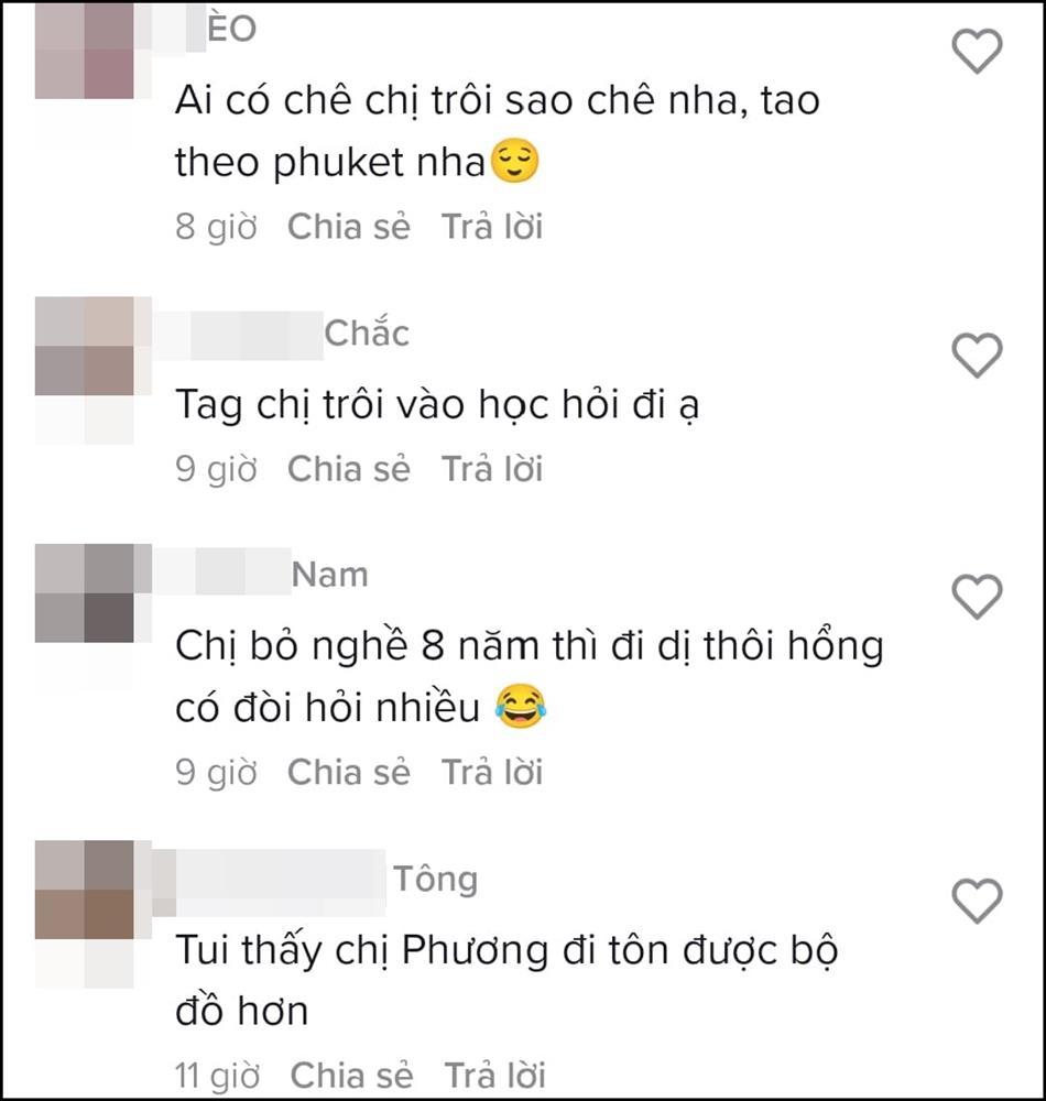 Diễn chung áo dài, Vũ Thu Phương bị chê thua xa hoa hậu Thái-5