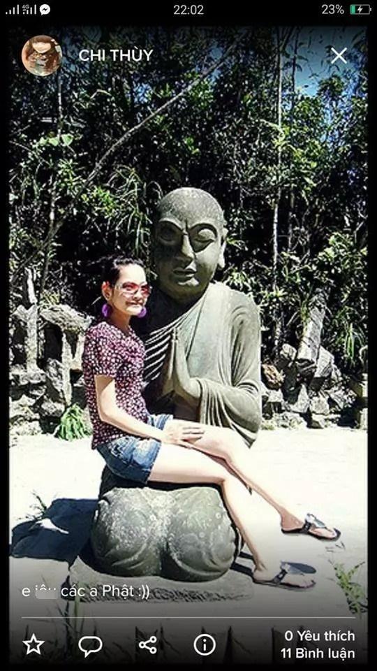 Sao Việt bị công kích vì hình ảnh phản cảm chốn tôn nghiêm-8