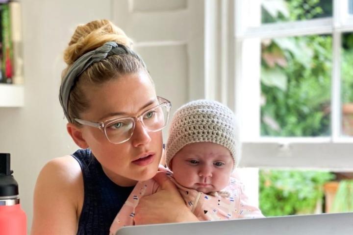 Busy watching the million-dollar lawsuit, many people were surprised when Amber Heard had a daughter-3