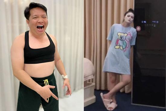 Chồng Đoàn Di Băng phốt vợ sở thích dị giữa đêm, yếu tim đừng hóng