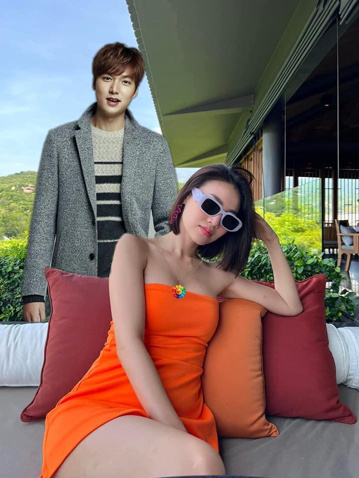 Ninh Dương Lan Ngọc thả dáng với vòng 2 to tướng như mang bầu-4