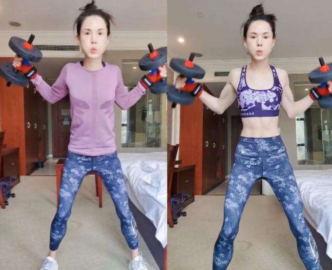 Lý Nhược Đồng cao 1,65 m, duy trì mức cân nặng dao động trong khoảng 41 kg nhiều năm nay. Không ít lần bị chê gầy, bình phẩm về vóc dáng, song nữ diễn viên nói cô hoàn toàn khỏe mạnh và thoải mái với thói quen tập luyện, ăn uống hiện tại.