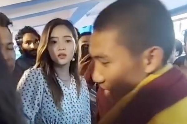 The actress was ostracized for slapping and slandering the monk