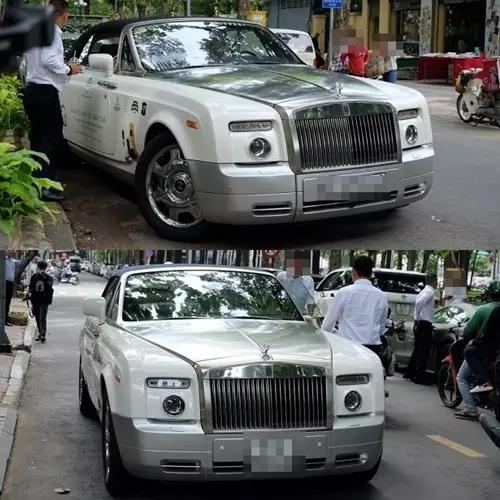 ​Đây là 2 trong số ít những chiếc Drophead Coupé có mặt tại Việt Nam và cả 2 đều sở hữu màu sơn trắng, nắp capo bạc khác lạ.