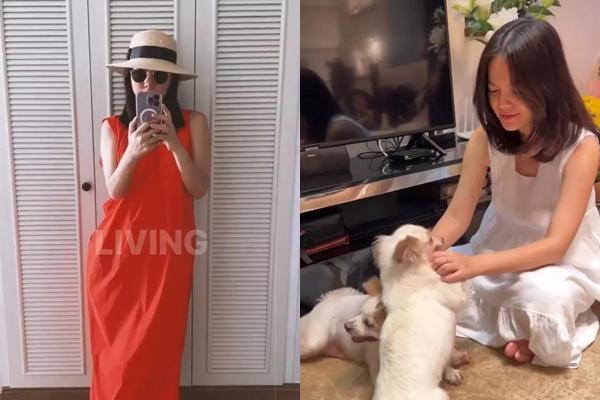 Linh Rin bụng lùm lùm, có tin vui với em chồng Hà Tăng?-7