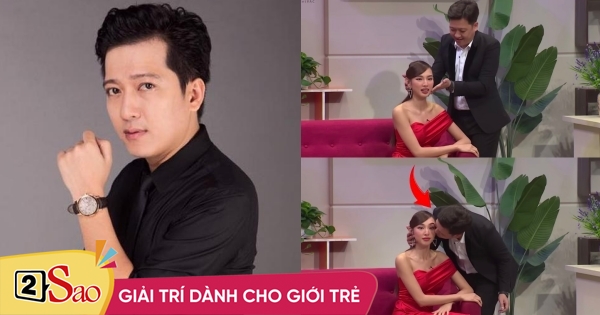 Truong Giang insists that he does not take advantage of kissing his female co-stars
