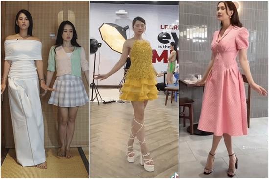 Mỹ nhân Việt thử 'cú xoay Barbie': Hồng Diễm hút hồn, Sam gục ngã