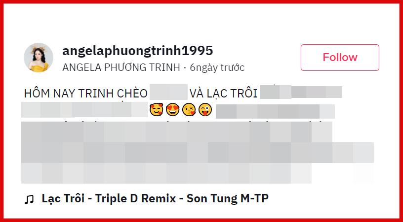 Hóa ra Angela Phương Trinh chính hiệu fan girl Sơn Tùng M-TP-3