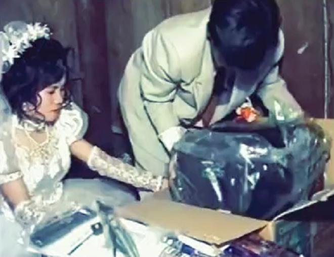 Very good old-fashioned wedding gift opening, you can see the whole sky of memories-1