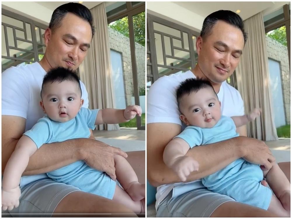 Quý tử 6 tháng tuổi nhà Chi Bảo xinh như thiên thần-1