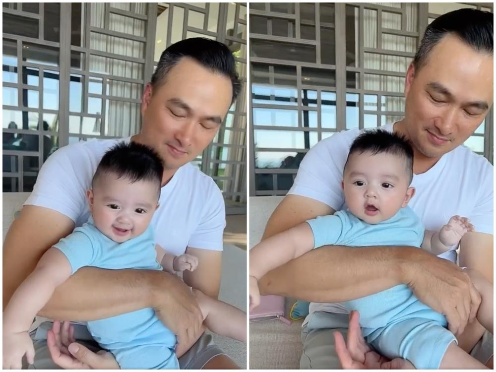 Quý tử 6 tháng tuổi nhà Chi Bảo xinh như thiên thần-2