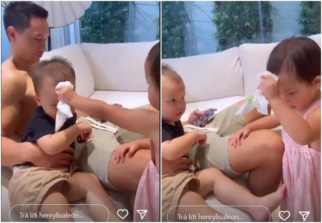 Những lần Leon lấy thịt đè người Lisa khiến Hà Hồ khóc thét-1