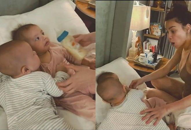 Những lần Leon lấy thịt đè người Lisa khiến Hà Hồ khóc thét-4