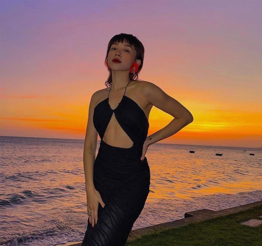 Sao Việt biến hóa đầm cut-out: Hoa hậu Thùy Tiên trùm cuối-14