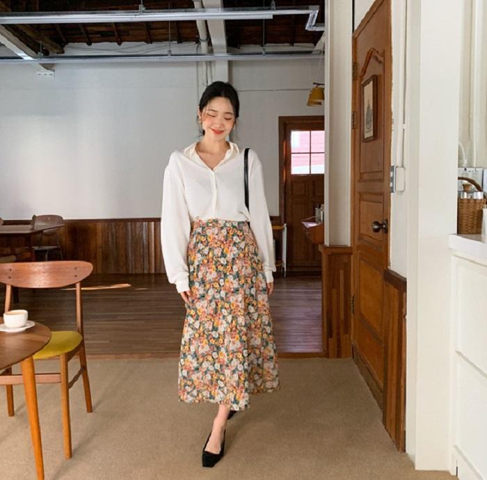 Mix đồ với váy hoa ngọt ngào dự sinh nhật cạ cứng-3