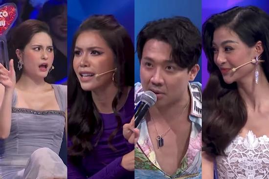 Trấn Thành mặc 'sexy' hơn cả 3 nữ cố vấn 'Người Ấy Là Ai'