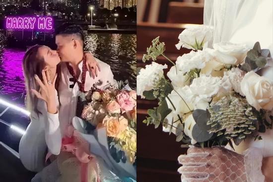 Bó hoa cưới của Minh Hằng có gì hot mà gọi là 'báu vật'?