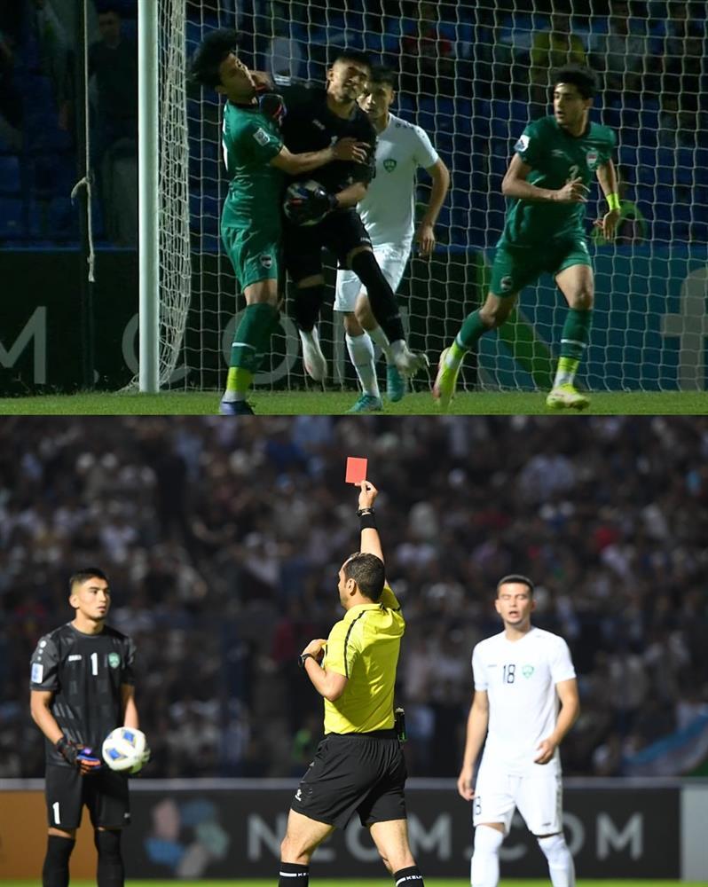 Tác nghiệp VCK U23 châu Á phải đội bảo hộ vì khán đài bạo lực-1