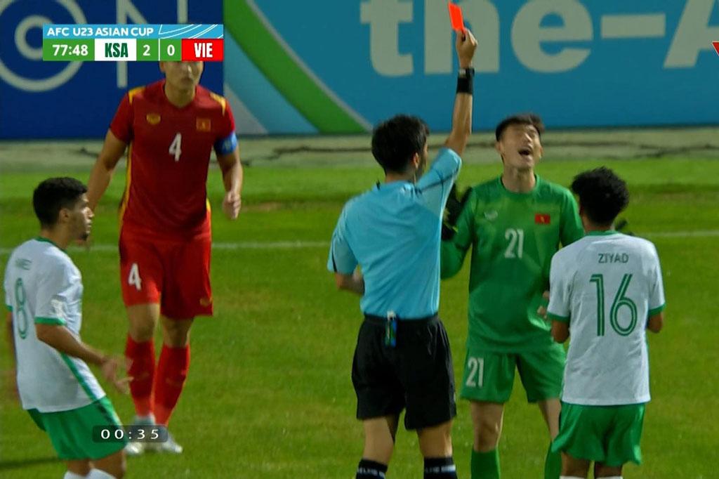 U23 Việt Nam thua Ả Rập Xê Út 2 - 0, bị loại khỏi VCK U23 châu Á-2