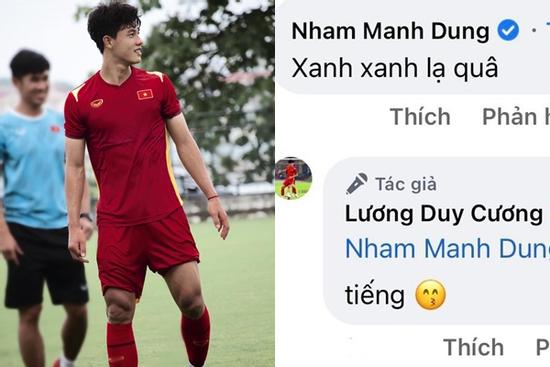 Lương Duy Cương khoe 'tick xanh' Facebook, Nhâm Mạnh Dũng trêu chọc