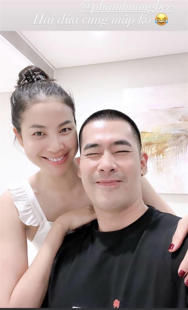 Phạm Hương và con lộ diện khi về nước, nhan sắc có như xưa?-5