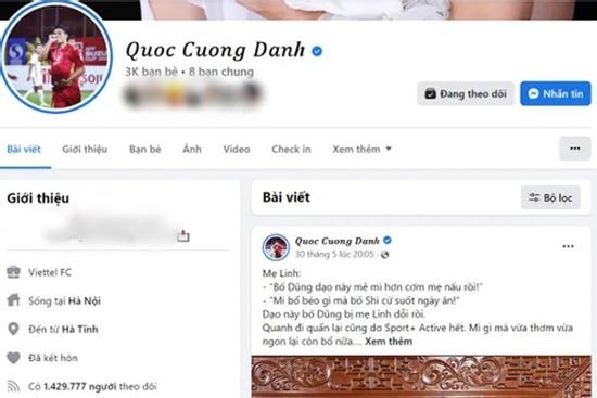 Nỗi khổ Bùi Tiến Dũng khi bị hacker đổi tên Facebook