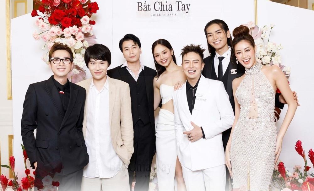 Miu Lê hớ hênh giữa sự kiện, cả dàn sao nam đứng che chắn-2