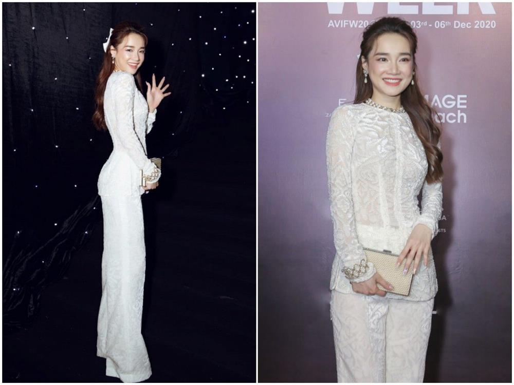 Bị chê gầy đét, Nhã Phương khéo mix đồ che đôi chân tong teo-1