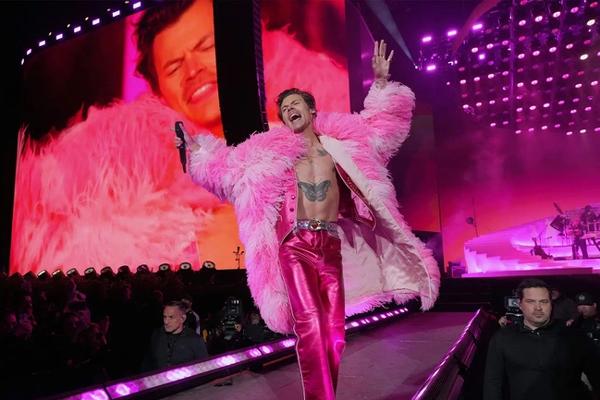 Harry Styles bị khán giả quá khích ném chai vào vùng nhạy cảm-3