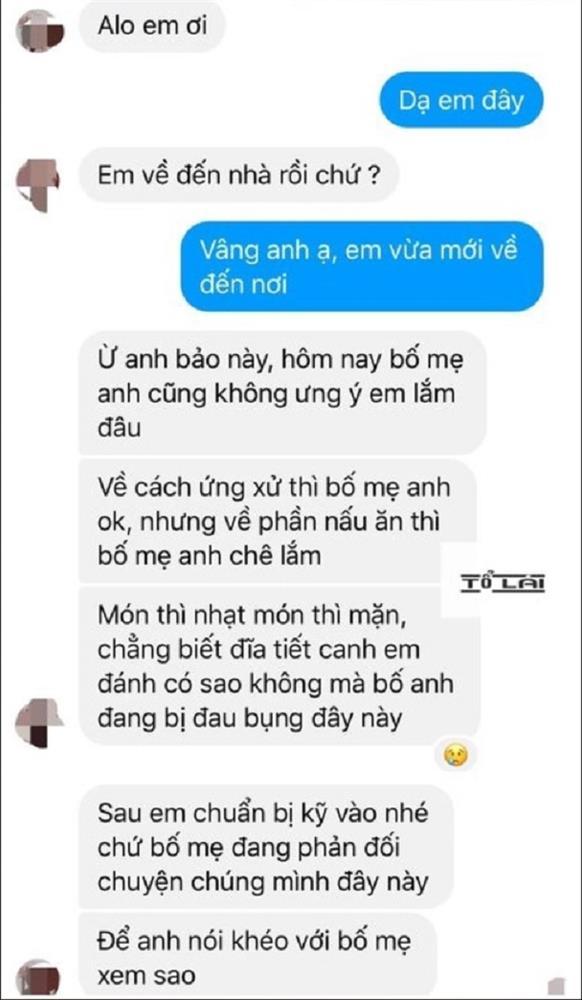 Tập tành nấu được bữa cơm đầy ắp món, cô gái vẫn bị gia đình bạn trai cấm yêu-2