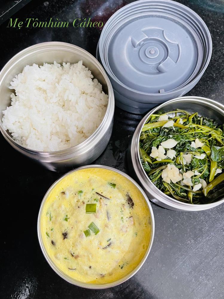 Xuýt xoa cơm hộp chăm chồng bụng không đói vẫn thèm ăn-3