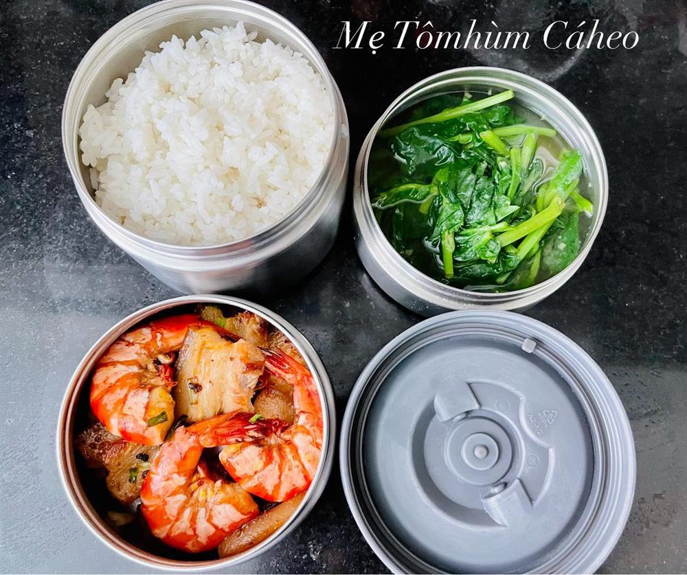 Xuýt xoa cơm hộp chăm chồng bụng không đói vẫn thèm ăn-6