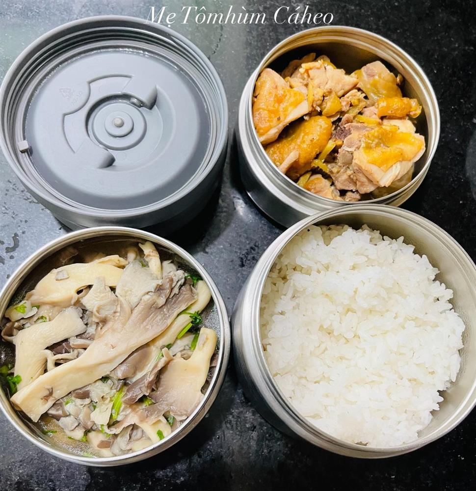 Xuýt xoa cơm hộp chăm chồng bụng không đói vẫn thèm ăn-8