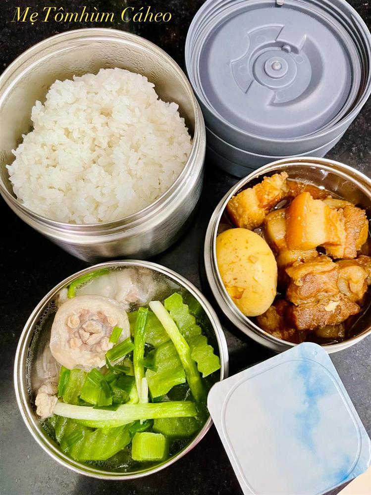 Xuýt xoa cơm hộp chăm chồng bụng không đói vẫn thèm ăn-10