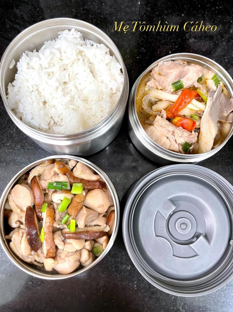 Xuýt xoa cơm hộp chăm chồng bụng không đói vẫn thèm ăn-11