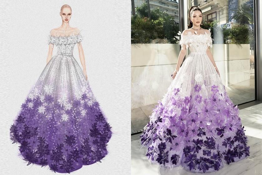 Những bộ đầm Lý Nhã Kỳ đi Cannes không được lên thảm đỏ-6