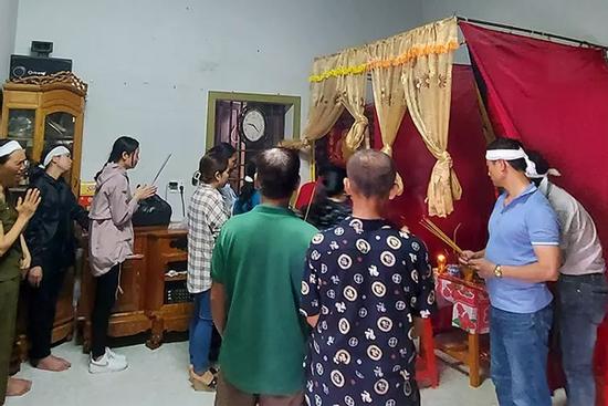 Cả làng xót thương cháu đích tôn Mẹ Việt Nam Anh hùng tử nạn