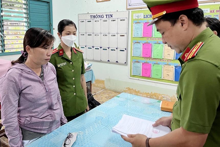 Bắt giam nguyên hiệu trưởng Trường tiểu học Võ Thị Sáu-1