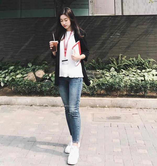 Đỗ Thị Hà, Đỗ Mỹ Linh mix đồ thế nào khi làm cô sinh viên Đại học?-12