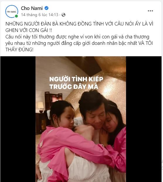 Phương Lê nhảy đổng khi con gái bị xỉa xói vì ôm hôn bố đẻ-2