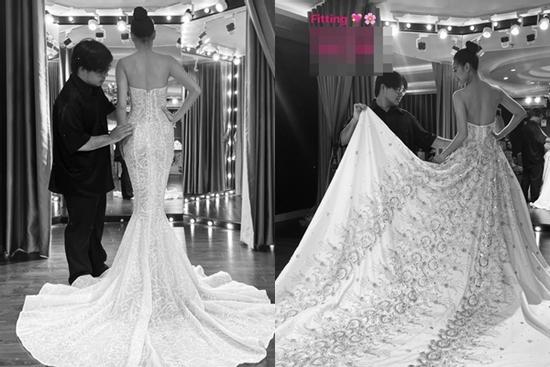 Lộ đầm final walk lồng lộn của Khánh Vân tại Hoa Hậu Hoàn Vũ?