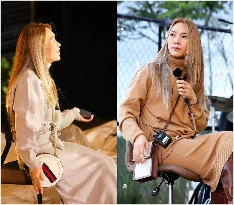 Các thiết kế túi xách hàng hiệu đều được phối phù hợp với đồ trình diễn để tôn lên nét cá tính, thời thượng chứ không nhằm mục đích khoa trương.