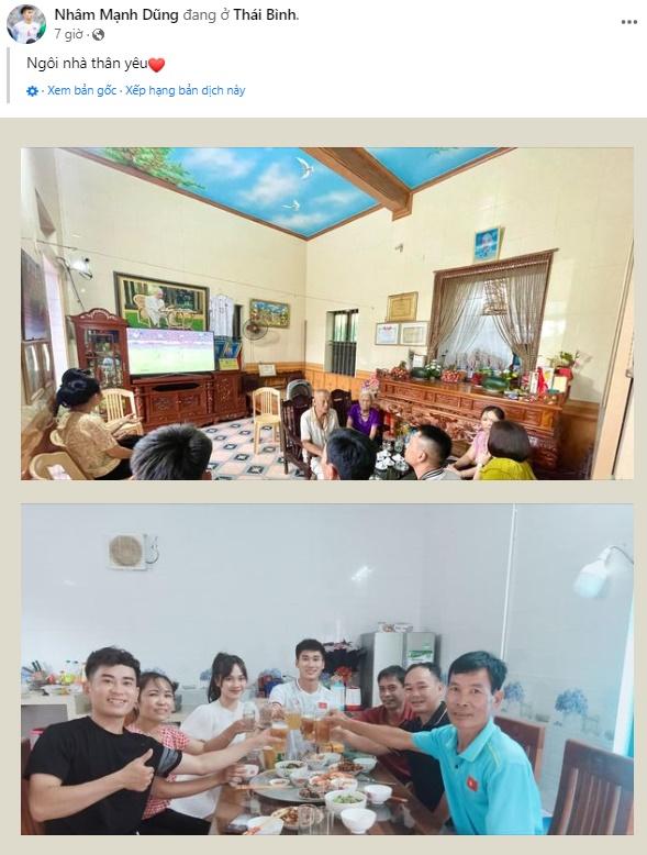 Nhâm Mạnh Dũng đưa bạn gái về ra mắt, chuẩn bị đám cưới?-1