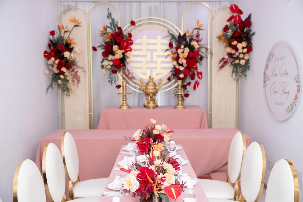 Karen Nguyễn cười tít mắt bên ông xã doanh nhân trong lễ vu quy-2