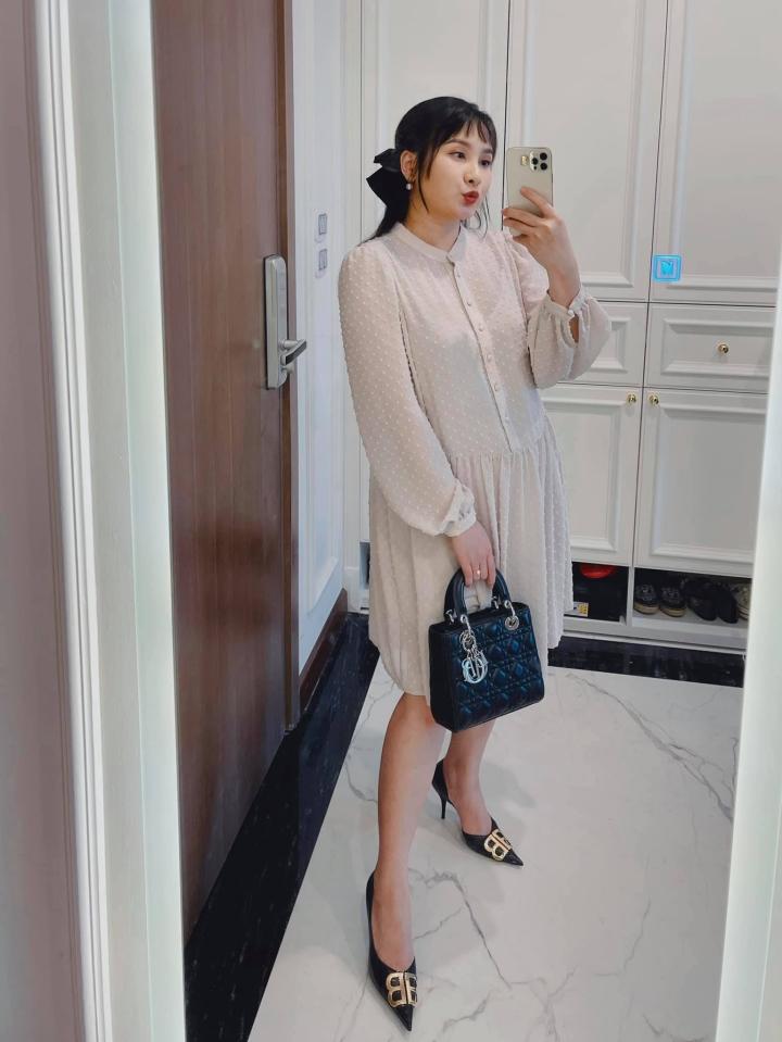 Hết thời phát tướng, Bảo Thanh lấy lại body size S sau sinh lần 2-3