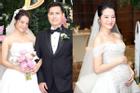 Karen Nguyễn hạnh phúc khoe bụng bầu trong đám cưới