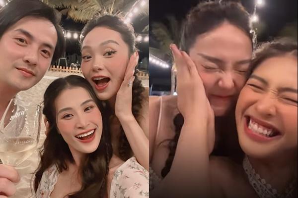 Phạm Quỳnh Anh bế bụng bầu hỗ trợ Minh Hằng làm đám cưới-14