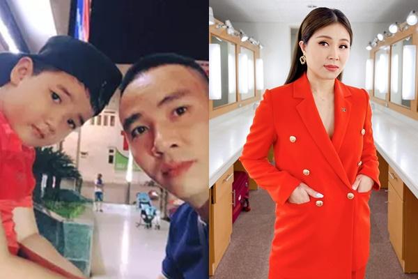 Cười xỉu xem MC Hoàng Linh xử lý quý tử mắc lỗi-5